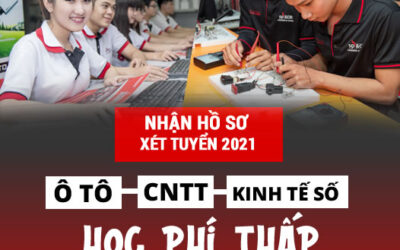Thông báo tuyển sinh cao đẳng chính quy 2021