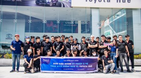 Trải Nghiệm Thực Tế TOYOTA Huế Của Sinh Viên Ngành Ô Tô