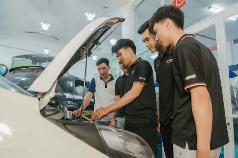 Trường dạy nghề ô tô cho bộ đội xuất ngũ tại Đà Nẵng Aspace (6)
