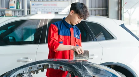 Muốn làm nghề đồng sơn ô tô cần học những gì?