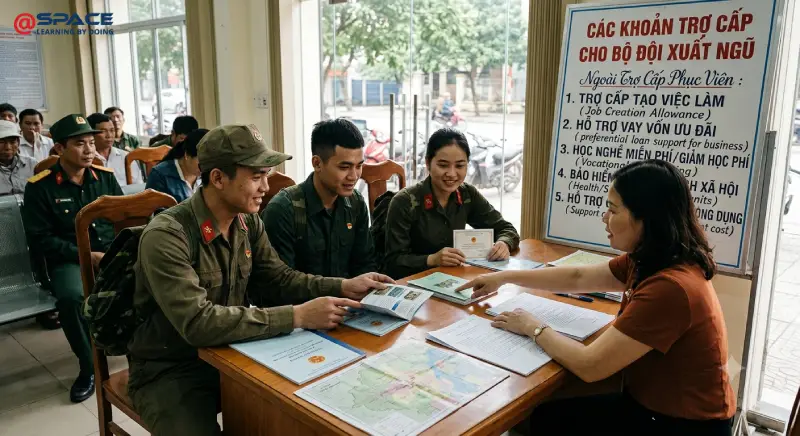 Bộ đội xuất ngũ 2026 nhận được bao nhiêu tiền (2)