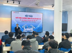 Hội Thảo Giới Thiệu Chương Trình Kỹ Sư Lắp Ráp Ô Tô Do Hãng Toyota Tài Trợ