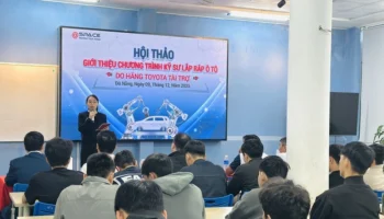 Hội Thảo Giới Thiệu Chương Trình Kỹ Sư Lắp Ráp Ô Tô Do Hãng Toyota Tài Trợ