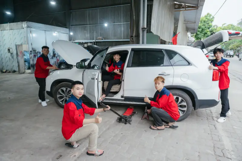 Các khóa học nghề ô tô cho bộ đội xuất ngũ tại Aspace (6)