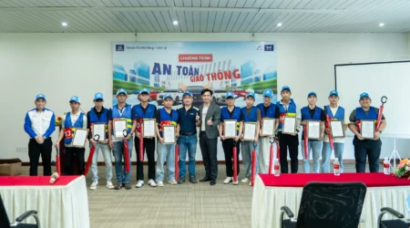 Chương Trình Tập Huấn An Toàn Giao Thông Do Honda Ô Tô Tiến Thu Tổ Chức