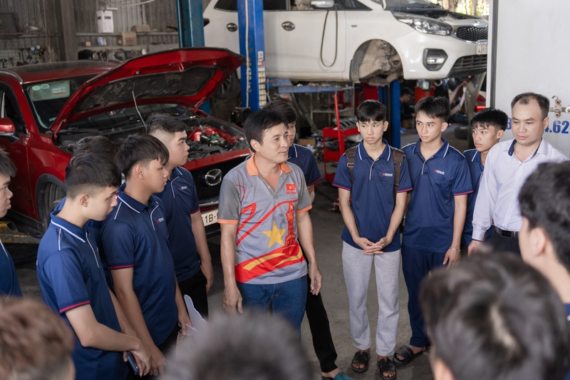 học công nghệ ô tô ở trường nào